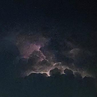 稲光 稲光 雷,雲,空の写真素材