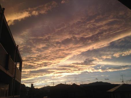 夕焼け 夕焼けの写真