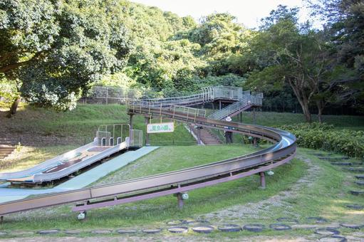 赤塚山公園 滑り台 赤塚山公園 滑り台 赤塚山公園,わくわくパーク,滑り台の写真素材