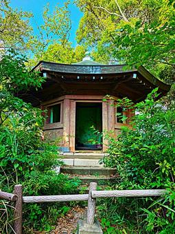 八角堂 八角堂,実業家・政治家,大橋新太郎の写真素材