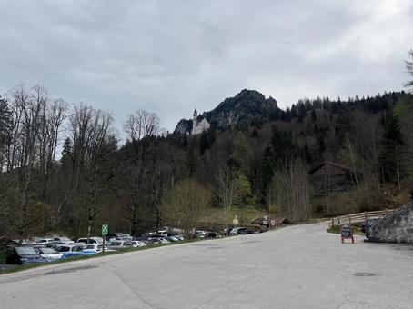 Photo, neuschwanstein, city, hohenschwangau, 