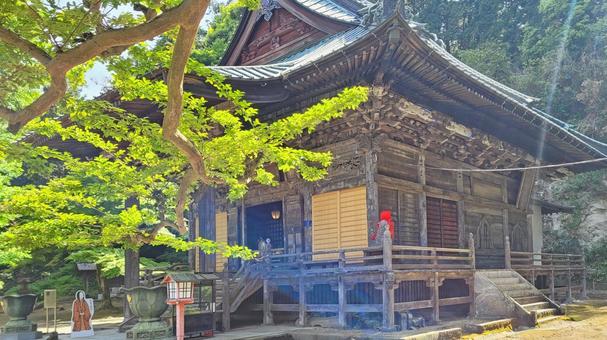 坂東33観音 10番 正法寺 観音堂 坂東33観音 10番 正法寺 観音堂 正法寺,巌殿山,観音堂の写真素材