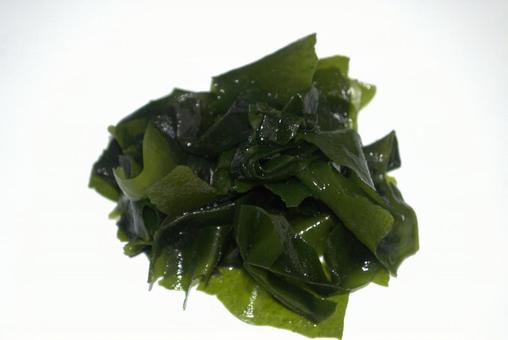水で戻したワカメ 水で戻したワカメ ワカメ,わかめ,食べ物の写真素材