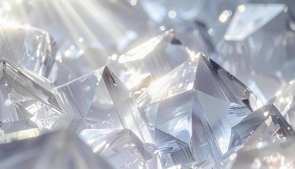 神秘的に輝く銀色の鉱石クローズアップ 神秘的に輝く銀色の鉱石クローズアップの写真