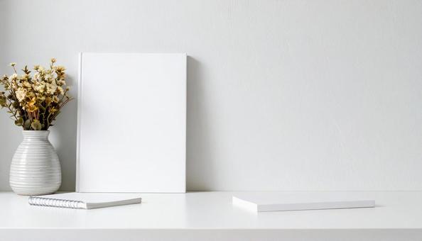 白いフレーム 白いフレームの写真