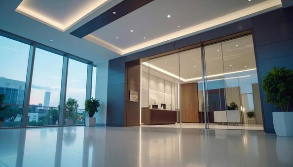 オフィス(受付・エントランスホール)の写真