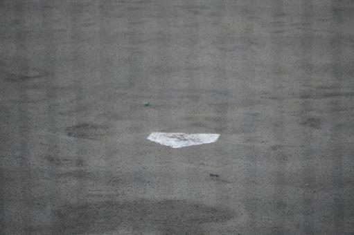 ホームベースの写真