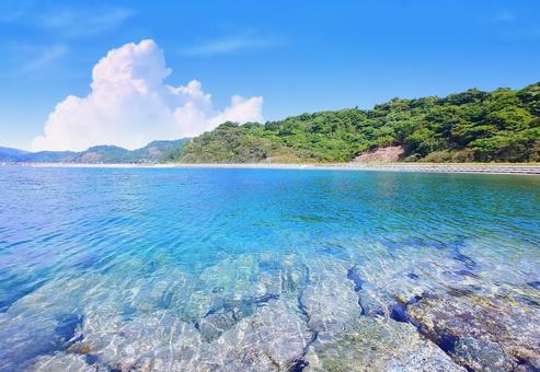 夏・海景/綺麗な海 海景,海,夏の写真素材