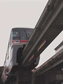 東京モノレール 東京モノレール モノレール,電車,交通機関の写真素材