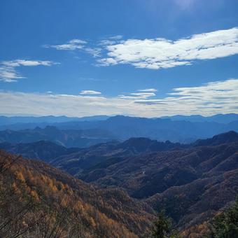 空と山 空と山の写真