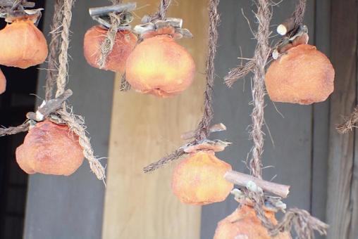 干し柿 干し柿,柿,自然の写真素材