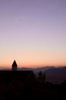 夕暮れの空② 夕暮れの空② 夕暮れ,コピースペース,サンセットの写真素材