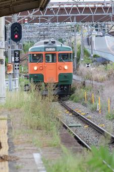しなの鉄道 しなの鉄道 しなの鉄道,小諸駅,小諸の写真素材