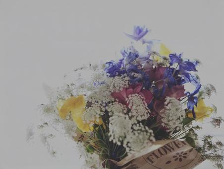 花束(セピア調) 花束(セピア調) 花束,思い出,懐かしいの写真素材