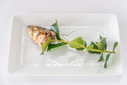 柊鰯(ひいらぎいわし) 柊鰯(ひいらぎいわし) ヒイラギイワシ,節分,鰯の写真素材