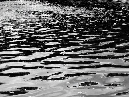 水面 光,影,反射の写真素材
