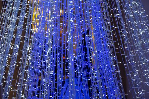 クリスマスノのイルミネーション クリスマス,イルミネーション,ライトアップの写真素材