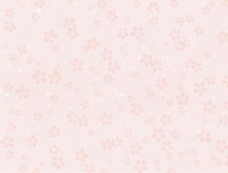 Cherry-shaped Japanese paper, background, spring, pink, JPG