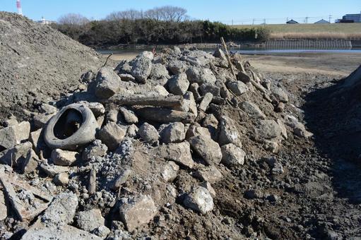 土木工事現場の風景 土木工事現場の風景,工事現場の風景,土木工事現場の写真素材
