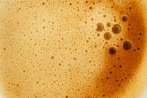 カプチーノ泡超接写 カプチーノ泡超接写の写真