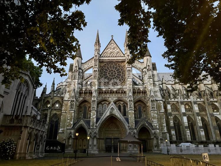 ウエストミンスター寺院 ロンドン,イギリス,教会の写真素材