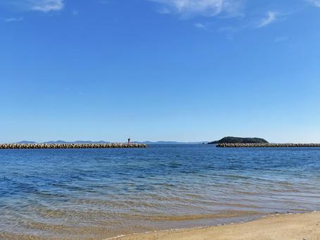 吉良ワイキキビーチ 吉良ワイキキビーチ 吉良ワイキキビーチ,吉良,海水浴場の写真素材