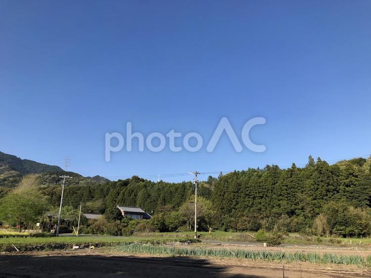 田舎の風景 風景,空,自然の写真素材