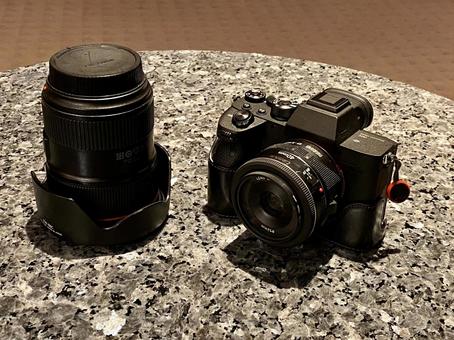 カメラとレンズ カメラ,趣味,一眼レフの写真素材