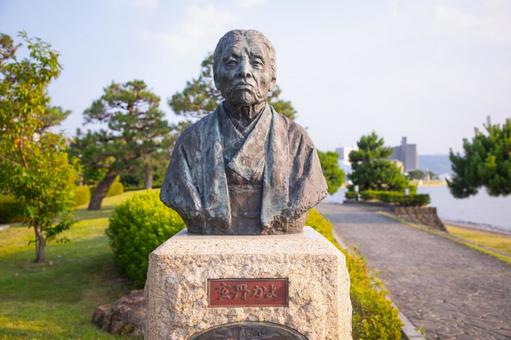 松江 玄丹かよ像 松江 玄丹かよ像 松江,玄丹かよ,玄丹お加代の写真素材