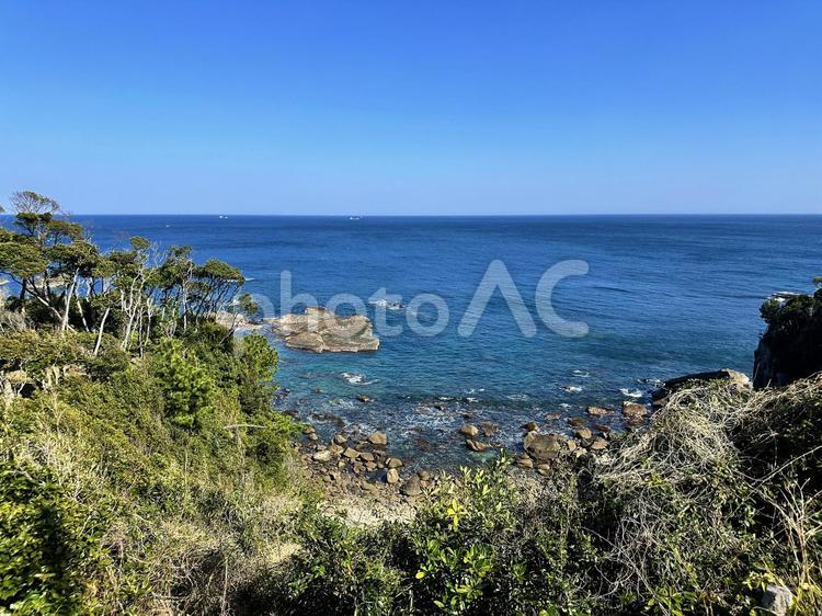 燈明台　公園　海岸　山見台　観光 燈明崎山見台跡,和歌山県東牟婁郡太地町,太地古式捕鯨の写真素材