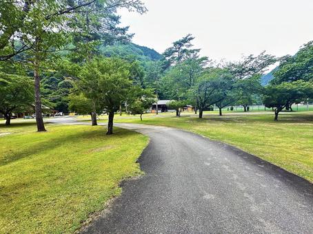 下北山公園 夏の公園 下北山公園 夏の公園 奈良県下北山村,アウトドア,温泉の写真素材