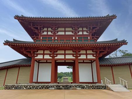 多賀城外郭南門_2 多賀城,城,外郭南門の写真素材