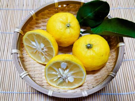 柚子 柚子,ゆず,冬至の写真素材