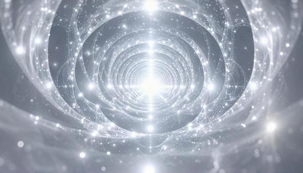 プラチナリングの光トンネル プラチナリングの光トンネルの写真