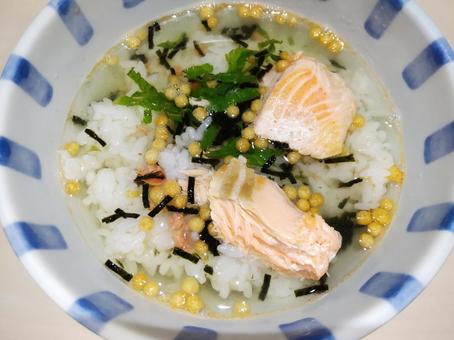 鮭茶漬け お茶漬け 鮭茶漬け お茶漬けの写真