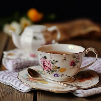 お茶の時間の写真