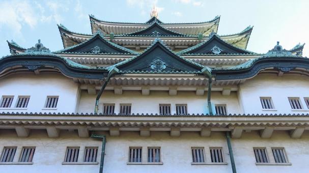 名古屋城　天守　大天守 名古屋城,尾張徳川家,御三家の写真素材