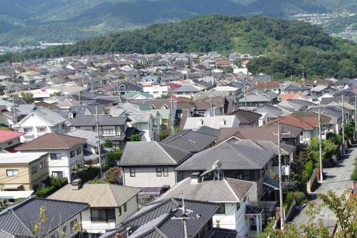 【風景写真】家並みの風景 【風景写真】家並みの風景の写真