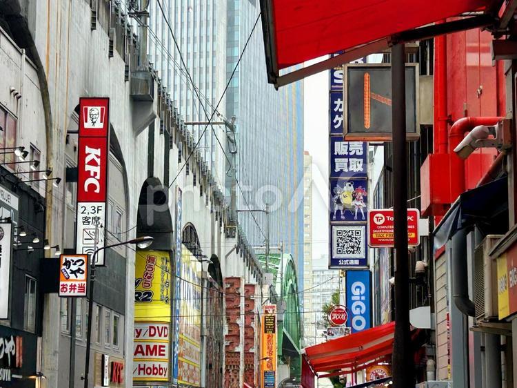 秋葉原電気街 秋葉原,東京,アキバの写真素材