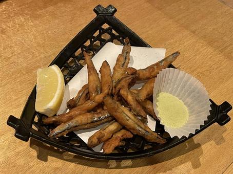 Shinjuku Fried sand lance, JPG