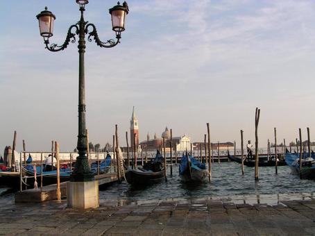 ヴェネツィア ゴンドラ ヴェネツィア ゴンドラ イタリア,ヴェネツィア,ベニスの写真素材