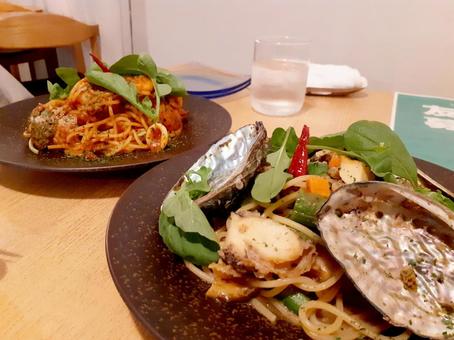 Delicious treat: pasta, JPG Delicious treat: pasta, JPG
