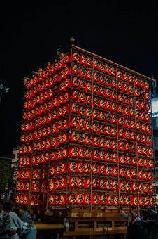 久喜提燈祭り 久喜提燈祭り 久喜提燈祭り,天王祭,祭りの写真素材