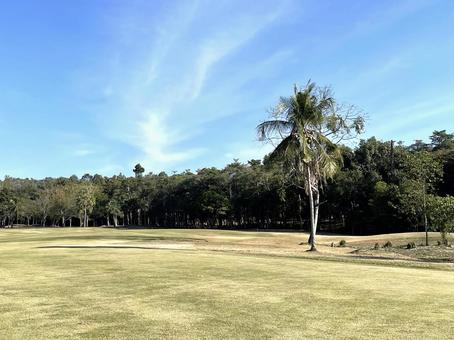 タイのゴルフ場の景色の写真