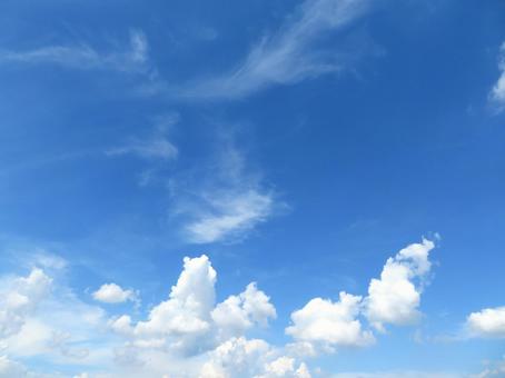 背景用青空 背景用青空の写真