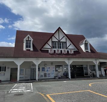 西鹿島駅駅舎 西鹿島駅駅舎 外観,駅舎,駅の写真素材