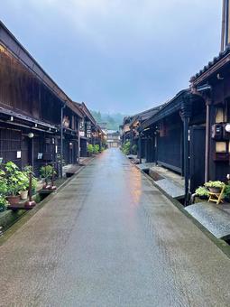 高山の街並み 高山の街並みの写真