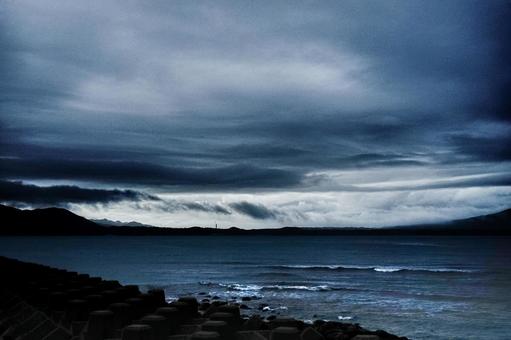 Photo, cloudy, breaking dawn, morning, 