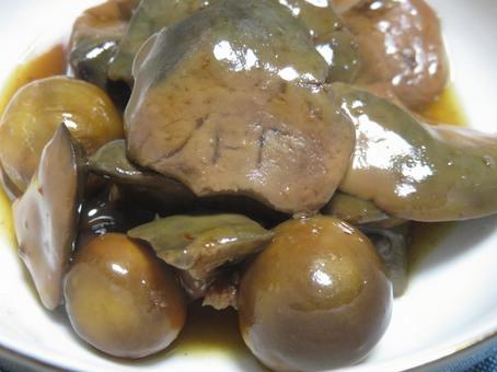 Chicken offal stew, JPG Chicken offal stew, JPG