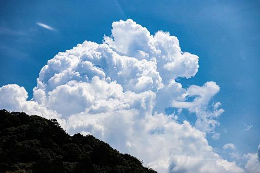 入道雲 入道雲の写真